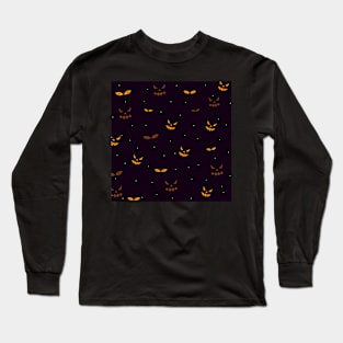 SPOOKY PATTERN Long Sleeve T-Shirt